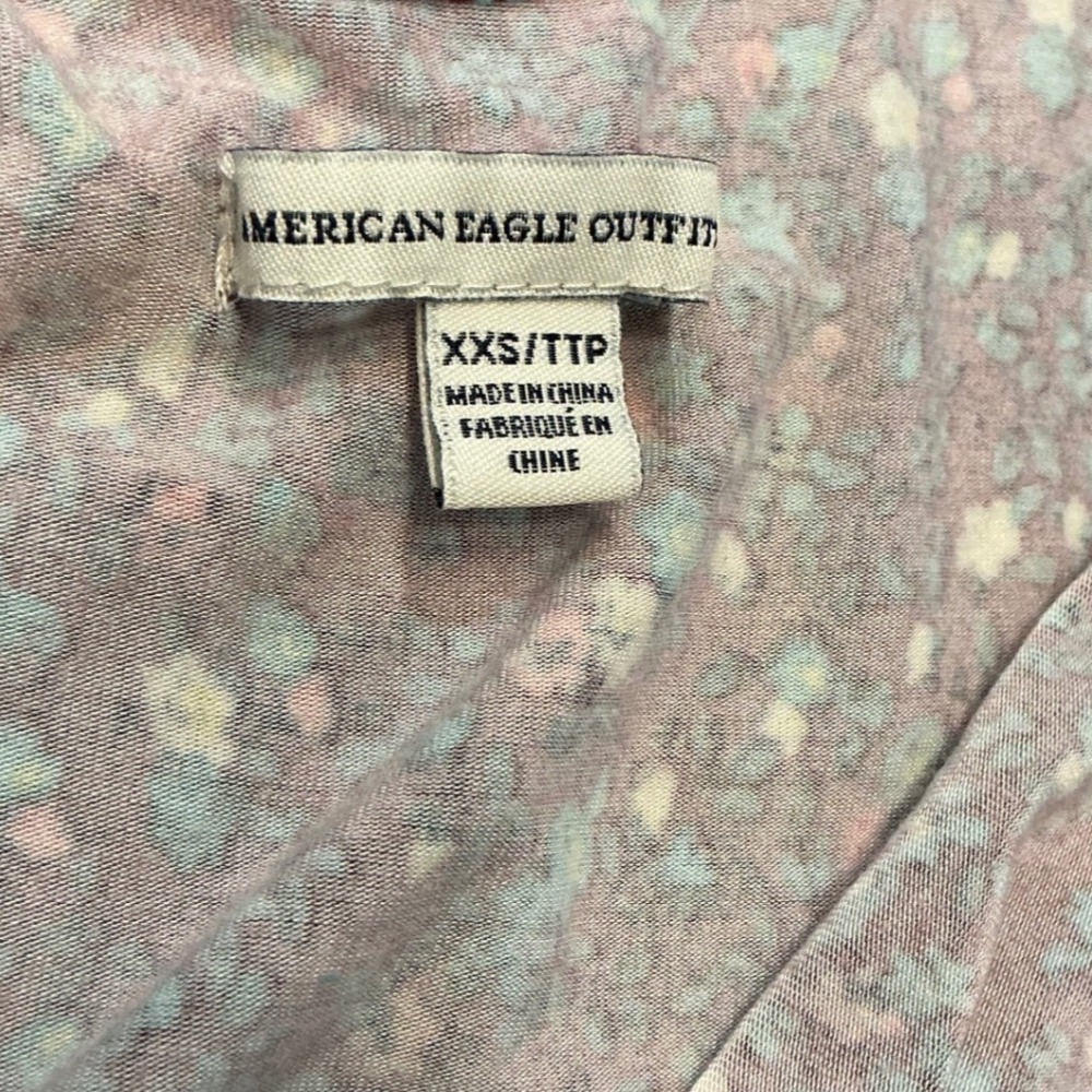 American Eagle Outfitters Floral Print Casual Sundress Size XXS - Picture 4 of 11